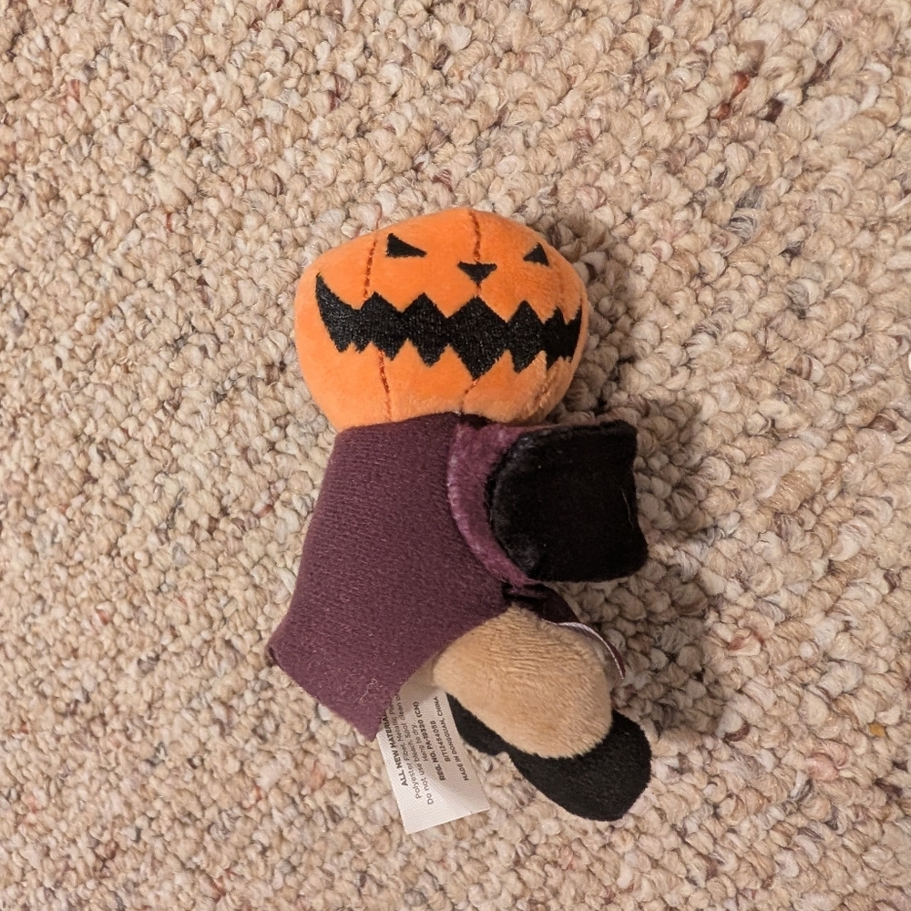 Halloween Plush Toy with Pumpkin Head